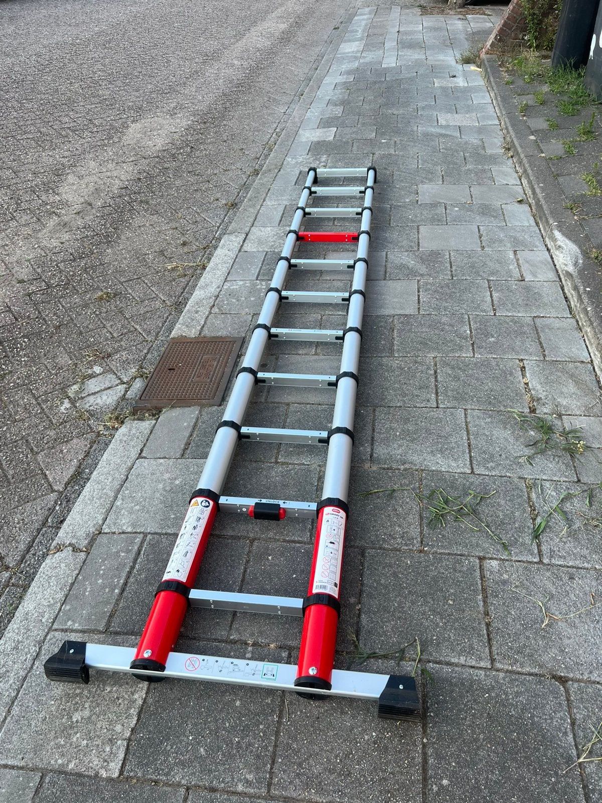 Altrex telescoopladder, Ophalen, Nieuw, Ladder, Opvouwbaar of Inschuifbaar