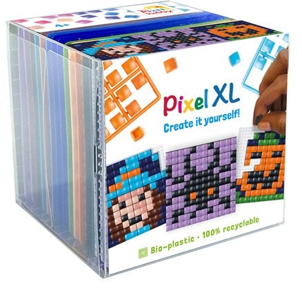 Pixelhobby Create it yourself XL kubusset 24223 Halloween, ., Nieuw, Ophalen of Verzenden, .