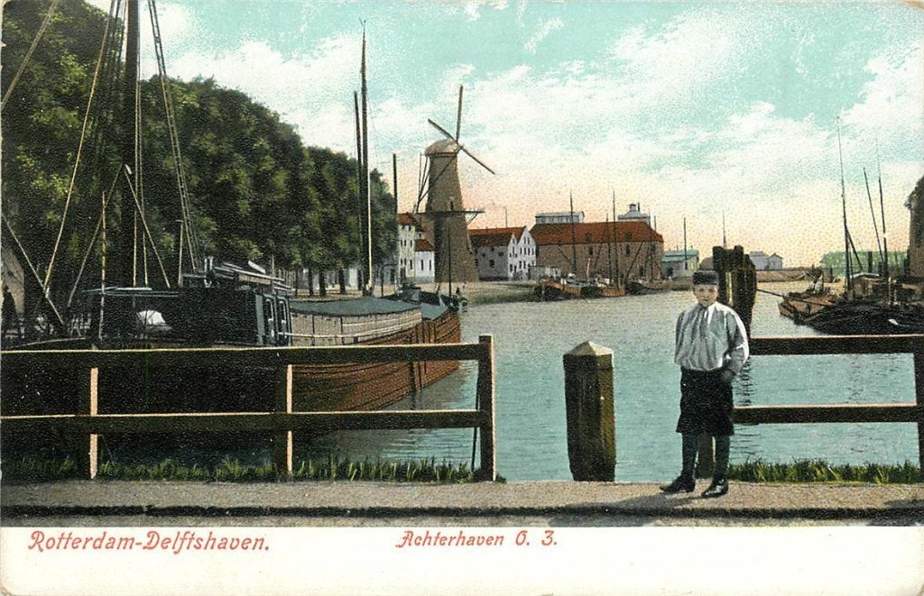 379-093-025 Rotterdam Delfshaven, Verzenden, Voor 1920, Zuid-Holland