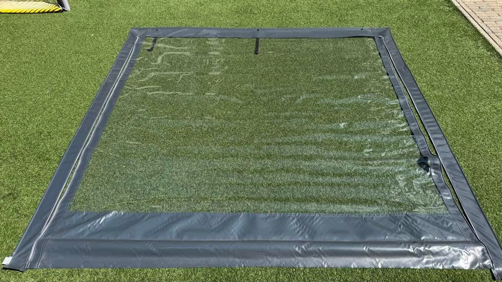Zeilen voor tuinoverkapping / veranda (3 stuks), Tuin en Terras, Overkappingen, Gebruikt, Ophalen