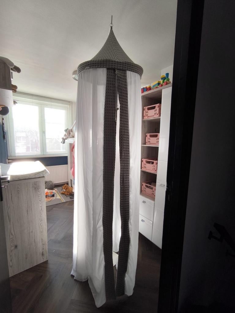 Jollein hemeltje voor babykamer - zo goed als nieuw, Ophalen, Zo goed als nieuw, Klamboe