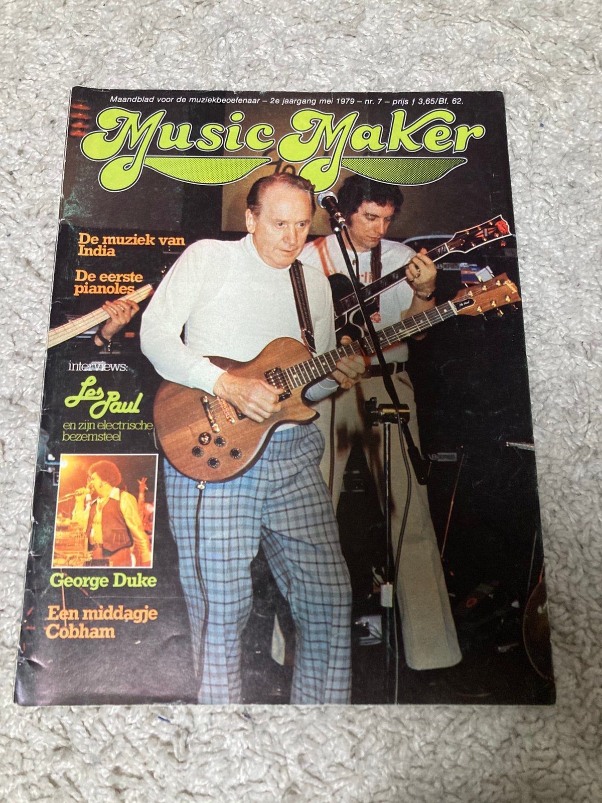 Music Maker Magazine Mei 1979 - Les Paul Interview, Ophalen of Verzenden, Zo goed als nieuw, Muziek, Film of Tv
