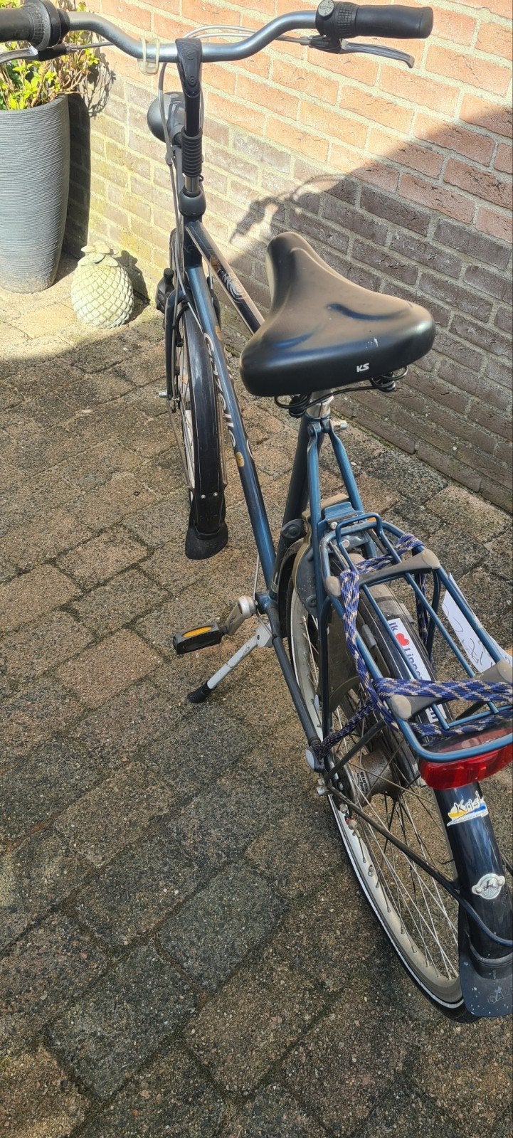 heren fiets, 57 tot 61 cm, Ophalen, Zo goed als nieuw, Gazelle