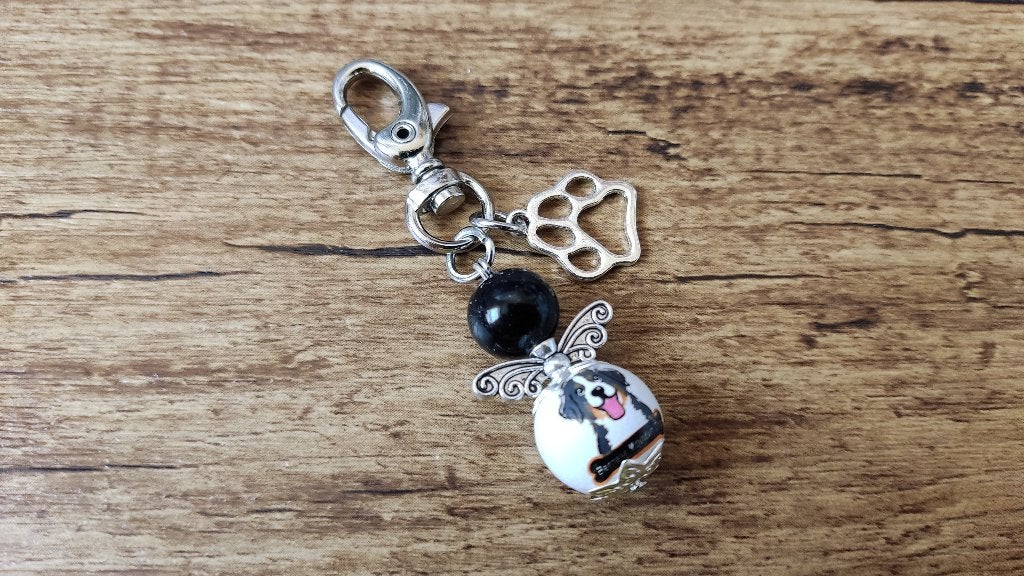 Papillon Vlinderhondje honden engel hanger, Verzenden, Nieuw