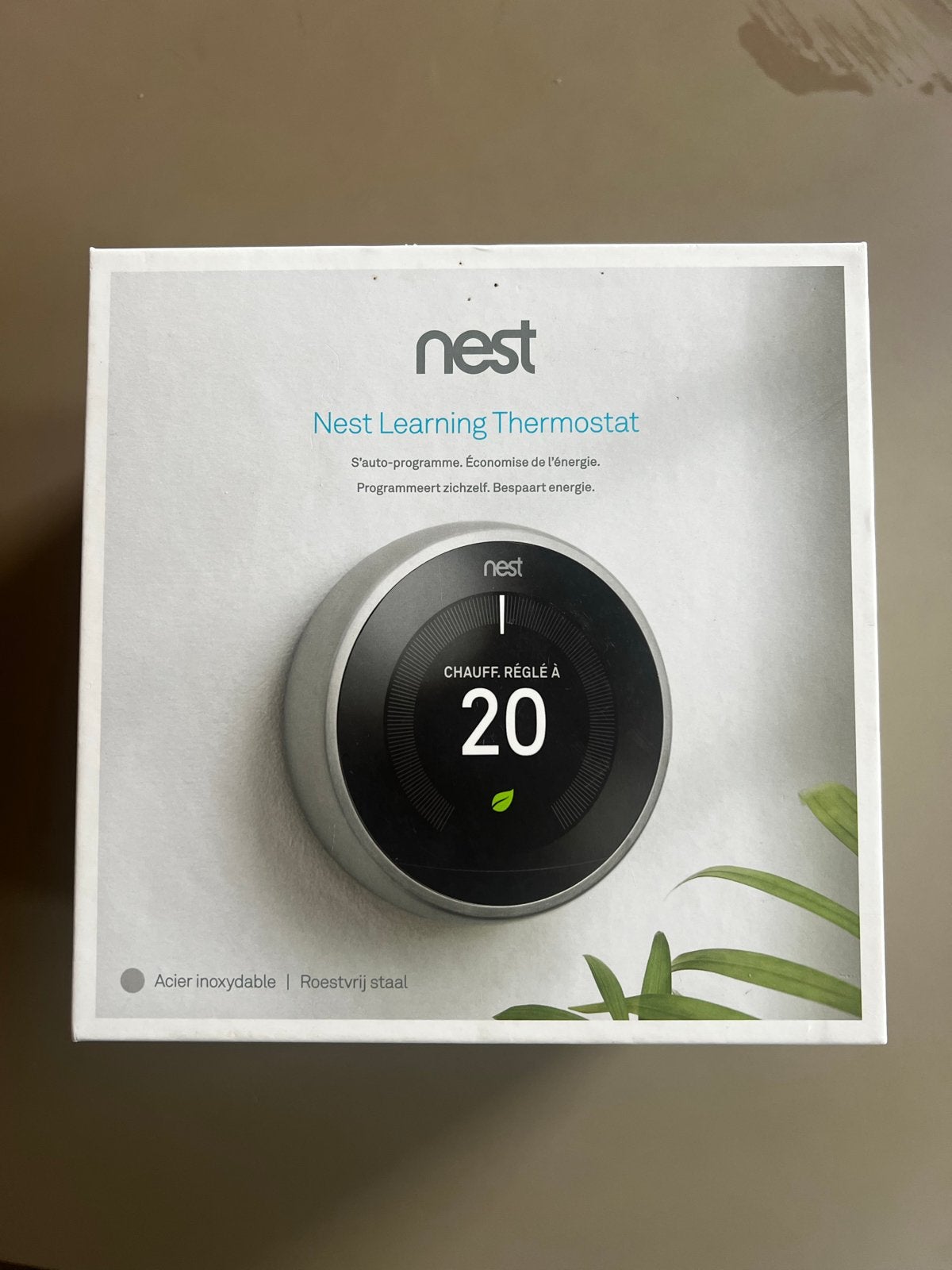 Google Nest V3 Learning Thermostat - Zo goed als nieuw, Doe-het-zelf en Verbouw, Thermostaten, Ophalen, Slimme thermostaat, Zo goed als nieuw