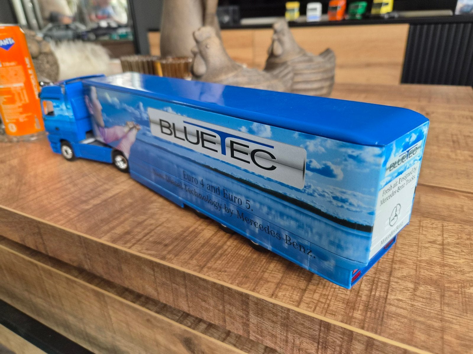 Mercedes actros  bleutech, Hobby en Vrije tijd, Nzg, NZG, Nzg, Nieuw