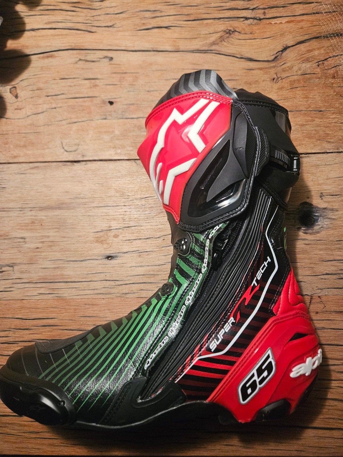 Alpinestars Supertech R motorlaarzen - Maat 44, Motoren, Kleding | Motorkleding, Heren, Ophalen of Verzenden, Alpinestars, Laarzen