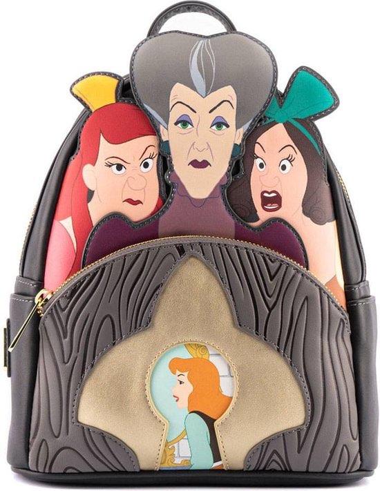 Disney Loungefly Rugtas Evil Stepmother And Step Sisters, Sieraden, Tassen en Uiterlijk, Tassen | Rugtassen, Disney of Dora, Nieuw