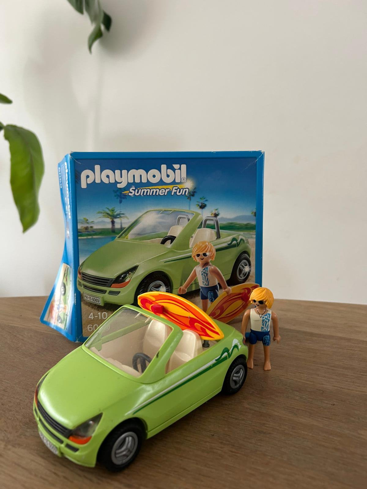 Playmobil 6069 summer fun cabrio. Complete set incl doos., Ophalen of Verzenden, Zo goed als nieuw