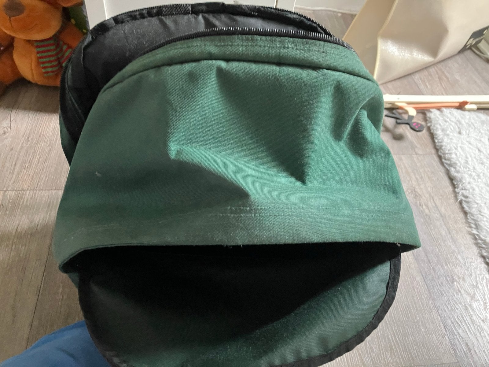 Eastpak Padded Pak'r Rugzak - Groen, Sieraden, Tassen en Uiterlijk, Tassen | Rugtassen, Ophalen, Gebruikt, 25 tot 40 cm, Eastpak
