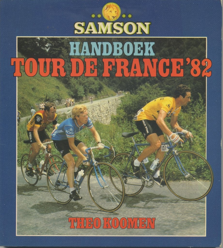 Handboek Tour de France '82 / Theo Koomen ; foto's Cor Vos, Boeken, Verzenden, Gelezen, Lopen en Fietsen