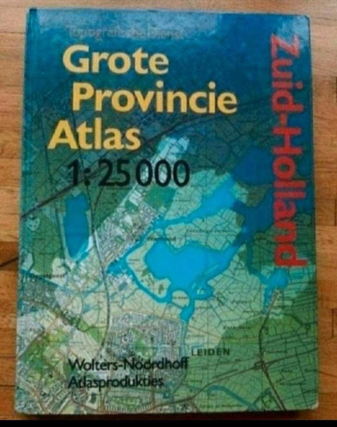 Grote provincie atlas zuid Holland
Wolters noordhoff atlaspr, Ophalen of Verzenden, 1800 tot 2000, Nederland, Landkaart