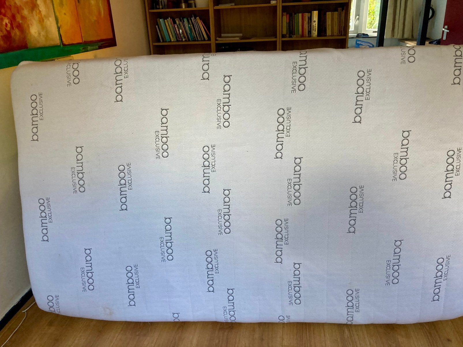 Matras koudschuim met afritsbaar en wasbaar overtrek, Ophalen, Gebruikt, Twijfelaar, 200 cm