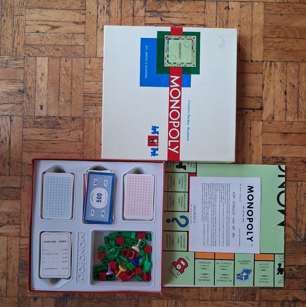 Bordspel Monopoly, Ophalen of Verzenden, Gebruikt
