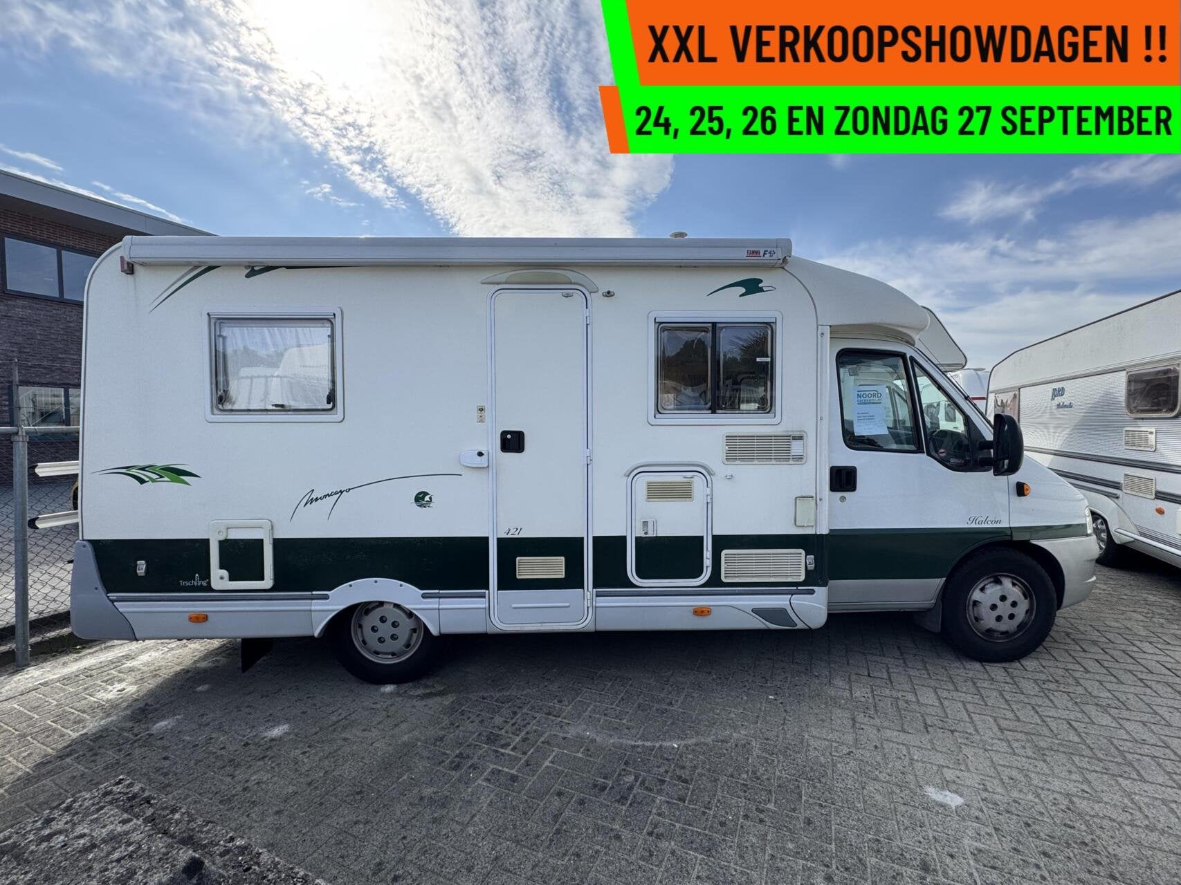 Moncayo Halcon H-421, FRANSBED, AIRCO, 97012 KM, Overige merken, Fietsendrager, Bedrijf, Airconditioning