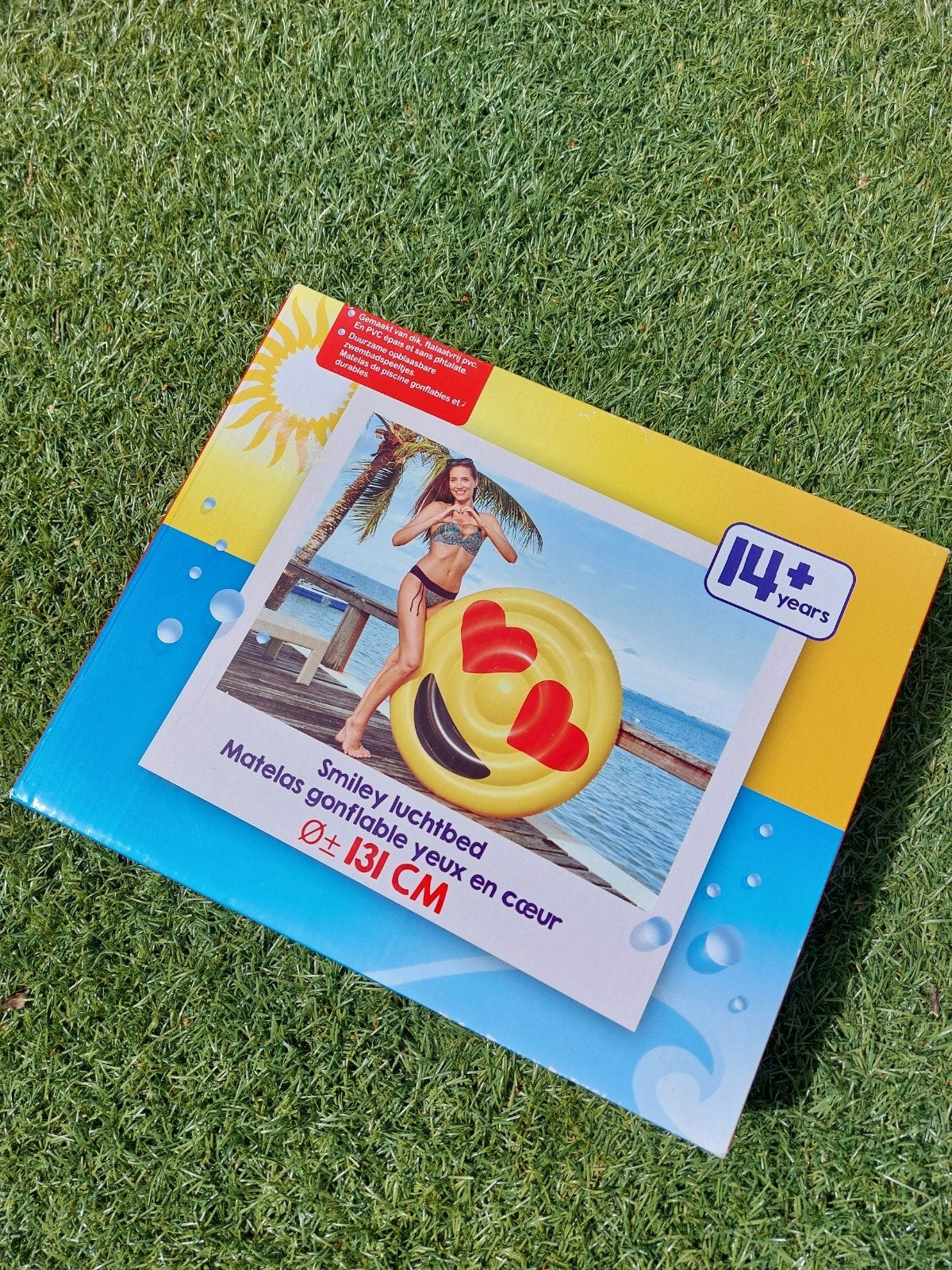 zwemband 130 cm rond  €7.50, Ophalen, Nieuw