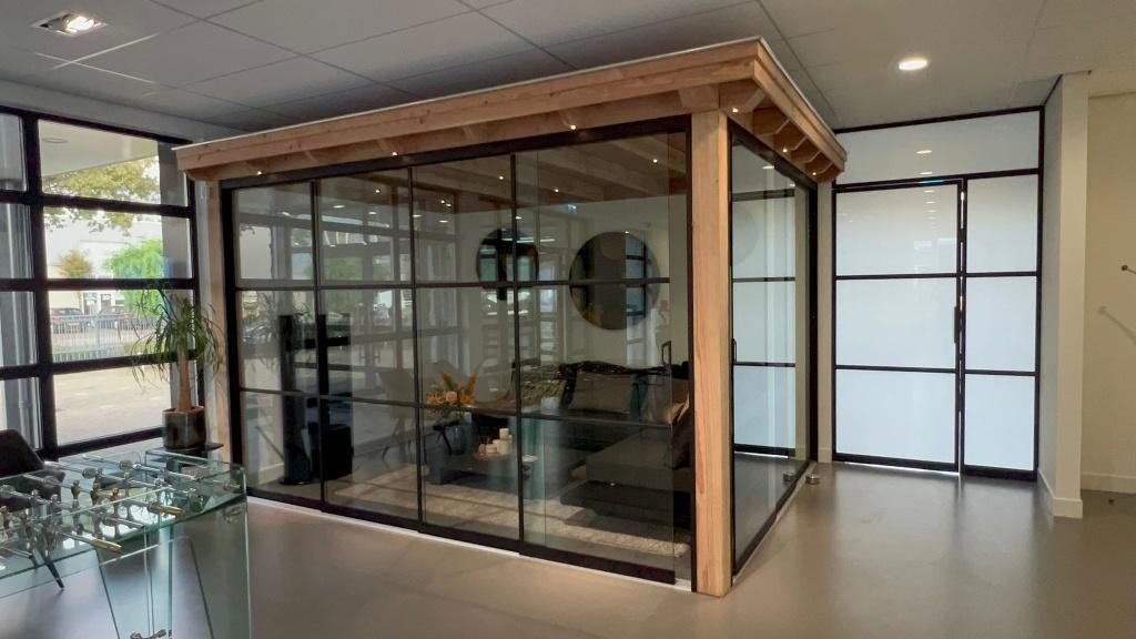 Douglas overkapping, Ophalen, Van Hooft Overkappingen, Nieuw, Van Hooft Overkappingen