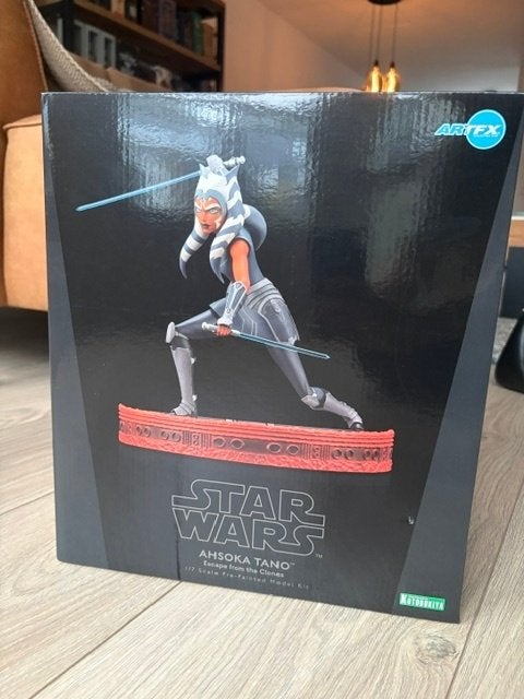 Kotobukiya Star Wars ARTFX Ahsoka Tano 1/7, Verzamelen, Ophalen of Verzenden, Nieuw, Actiefiguurtje