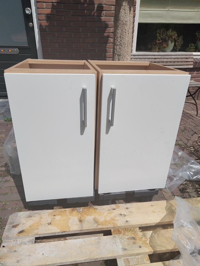 Gratis (keuken) kasten, Ophalen, Gebruikt, 50 tot 100 cm, Minder dan 100 cm