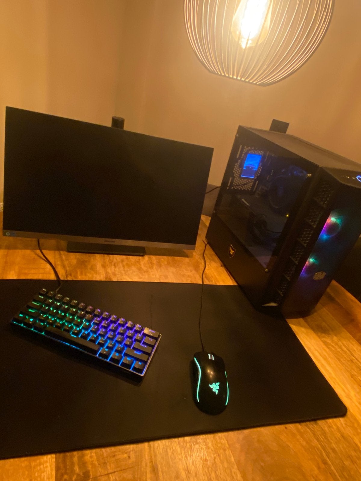 Game PC + Setup, Met monitor, HDD, Ophalen of Verzenden, Zo goed als nieuw
