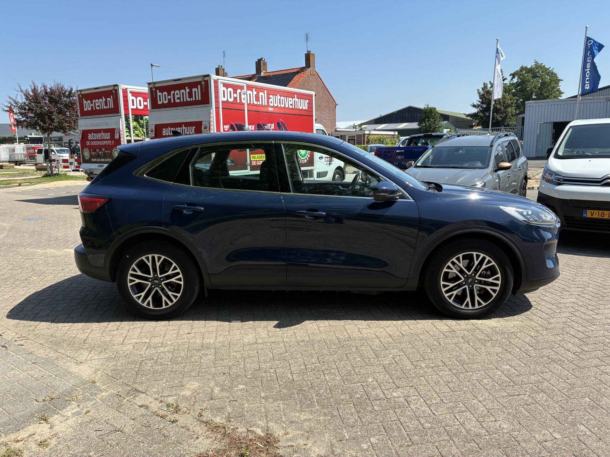 Ford Kuga 2.5 PHEV Titanium, Auto's, Ford, Gebruikt, Euro 6, 4 cilinders, Blauw