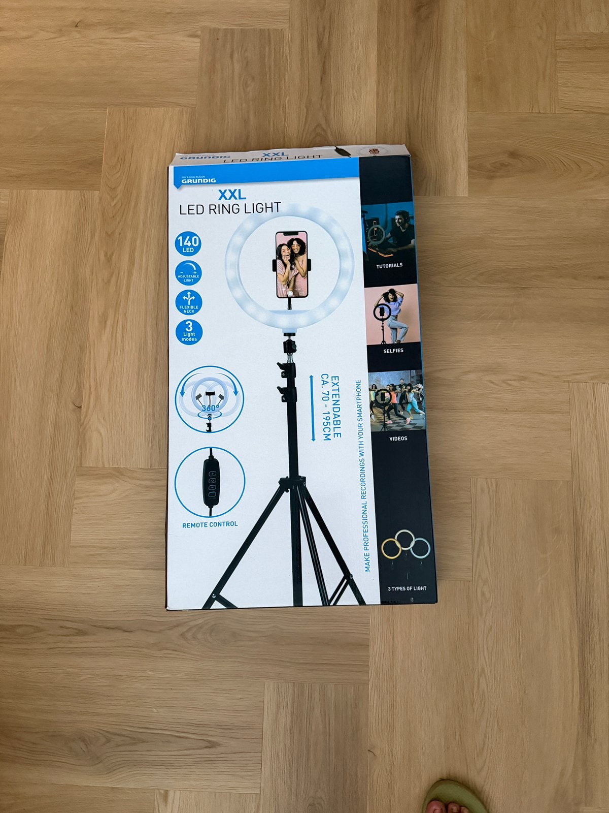 Grundig Led Ring Light, Ophalen, Zo goed als nieuw, Verlichting of Verwarming