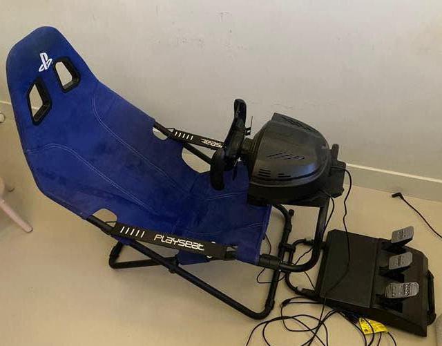 Playseat, stuur, pedalen en spel F1 25, Ophalen, Gebruikt