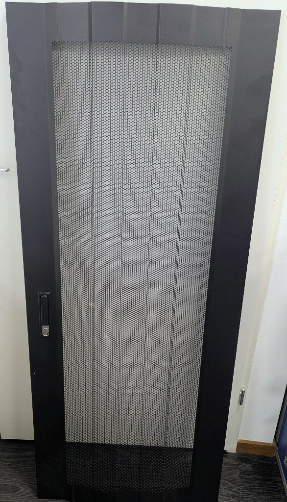 4x geperforeerde deur van 19 inch serverkast, Computers en Software, Serverkasten, Ophalen of Verzenden, Nieuw, Geperforeerd