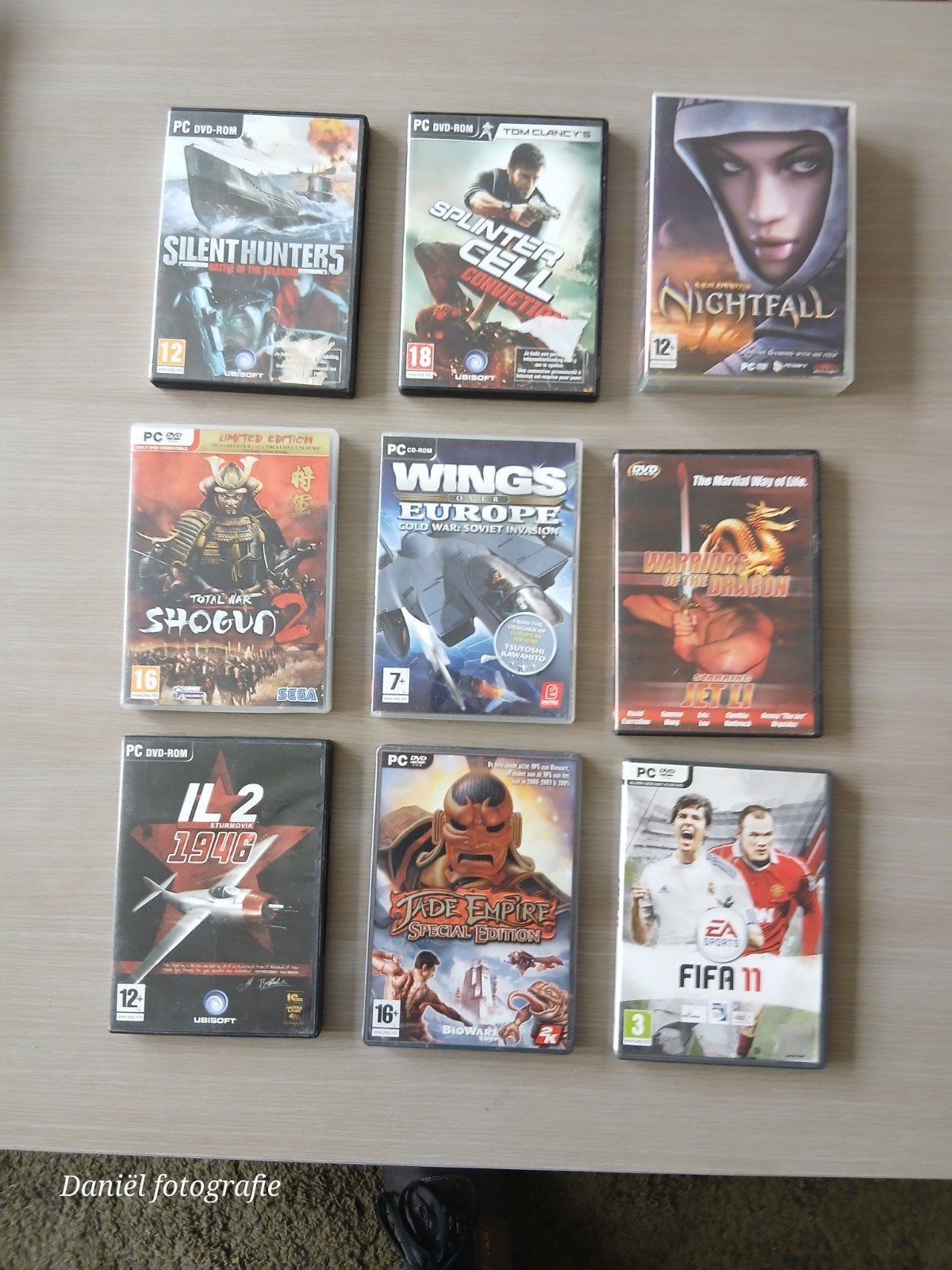 Diverse PC-games: Shogun, FIFA 11, Silent Hunters en meer!, Gebruikt, Overige genres, 1 speler, Eén computer