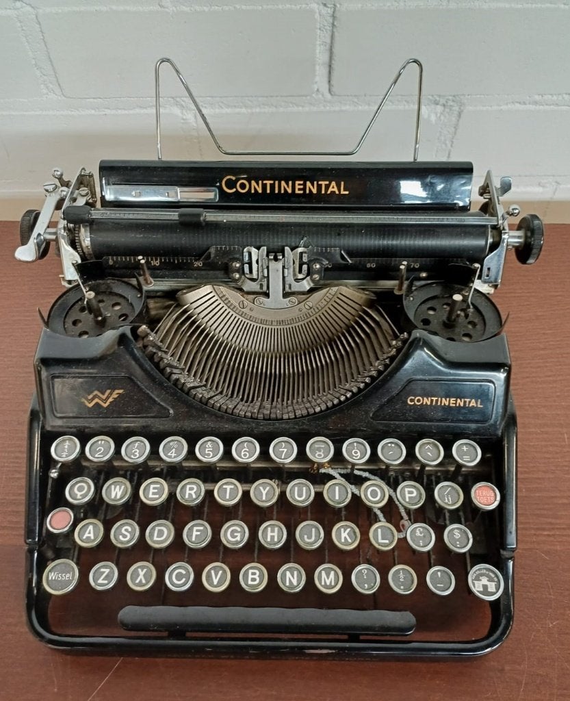 Vintage Continental typemachine, Diversen, Typemachines, Ophalen of Verzenden, Gebruikt