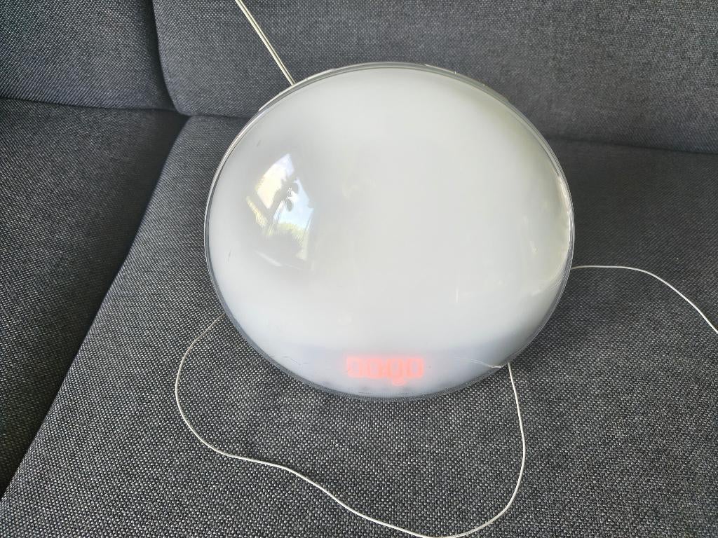 Originele Philips Wake Up Light HF3531 licht wekker lamp, Ophalen of Verzenden, Gebruikt, Digitaal