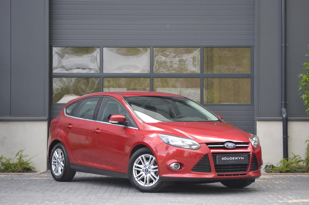 Ford Focus 1.0 EcoBoost Titanium Cruise control | Keyless st, Euro 5, 101 pk, 635 kg, Handgeschakeld