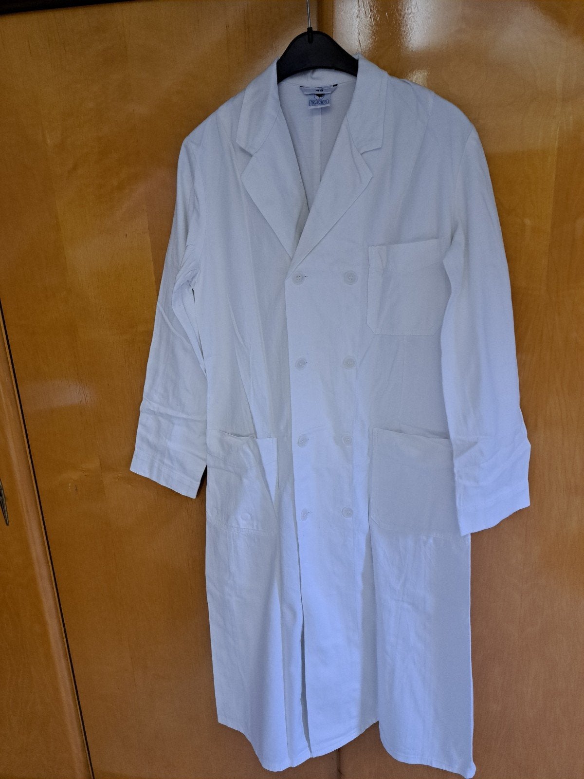 Witte Laboratoriumjas / Doktersjas – Maat 40 – 100% Katoen., Ophalen of Verzenden
