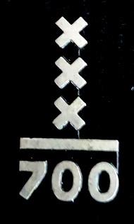 Amsterdam 700 jaar speld, Verzamelen, Speldjes, Pins en Buttons, Verzenden, Nieuw, Stad of Land, Speldje of Pin