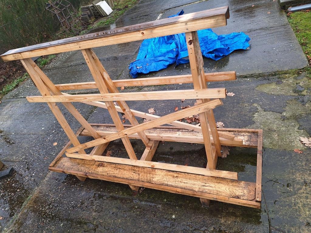 Te koop glasbok, Doe-het-zelf en Verbouw, Glas en Ramen, Ophalen of Verzenden, 160 cm of meer, 160 cm of meer