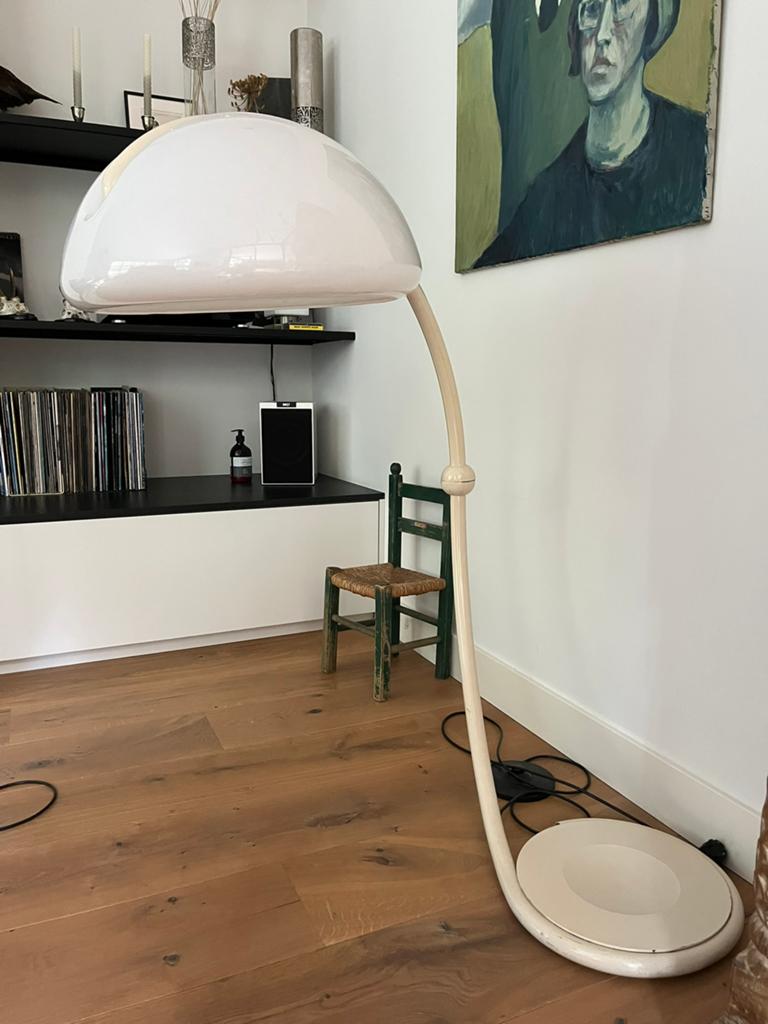 Vintage Lamp Serpent van Martinelli Luce, Ophalen, Zo goed als nieuw, Minder dan 100 cm