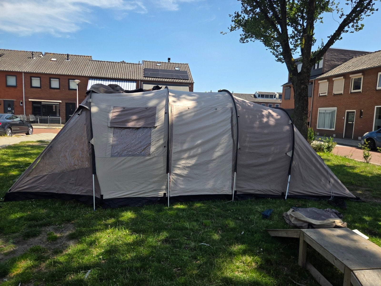 Bardani Esperia 6-persoons tunneltent met flexibele indeling, Ophalen, Zo goed als nieuw, Tot en met 6