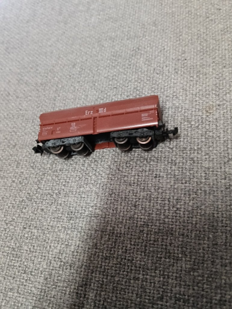Trix N spoor zelflosser ERZ IIId, Gebruikt, Gelijkstroom, Trix, Wagon