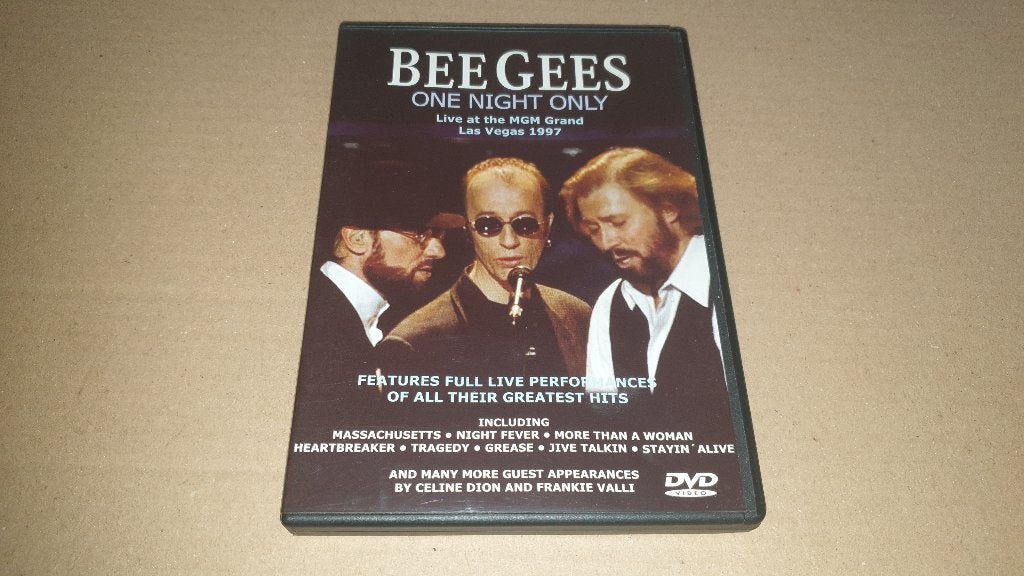 DVD - Bee Gees - One night only, Cd's en Dvd's, Alle leeftijden, Ophalen of Verzenden, Zo goed als nieuw, Concert