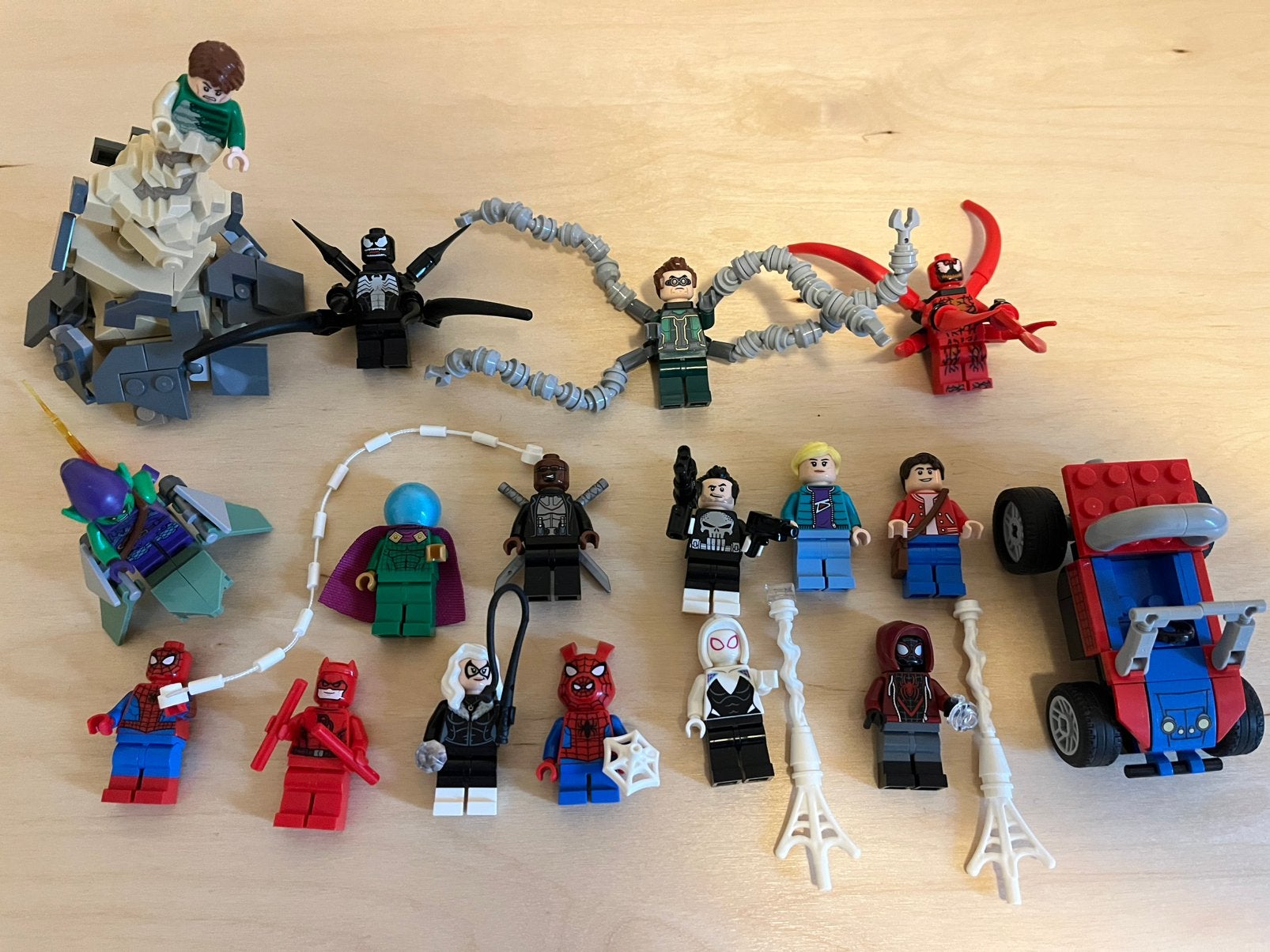 Lego Marvel minifiguren (22st), Ophalen of Verzenden, Zo goed als nieuw