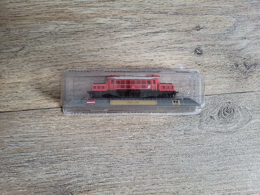 Schaalmodel locomotief Trein Class 1020 Oostenrijk Del Prado, Ophalen of Verzenden, Zo goed als nieuw