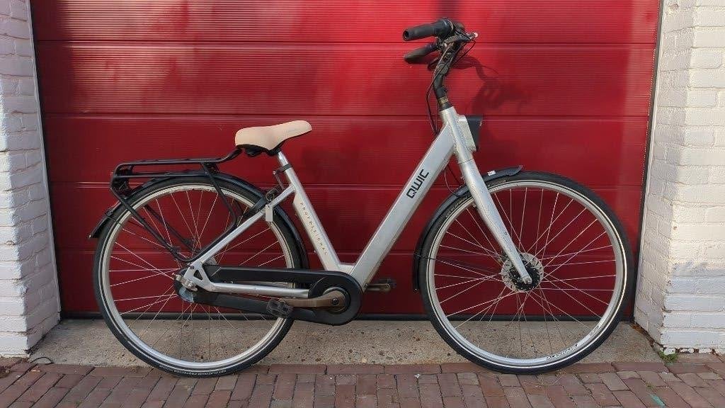 Qwic stadsfiets, 7 versnellingen, Overige merken, (Extra) lage instap, Ophalen of Verzenden, Zo goed als nieuw