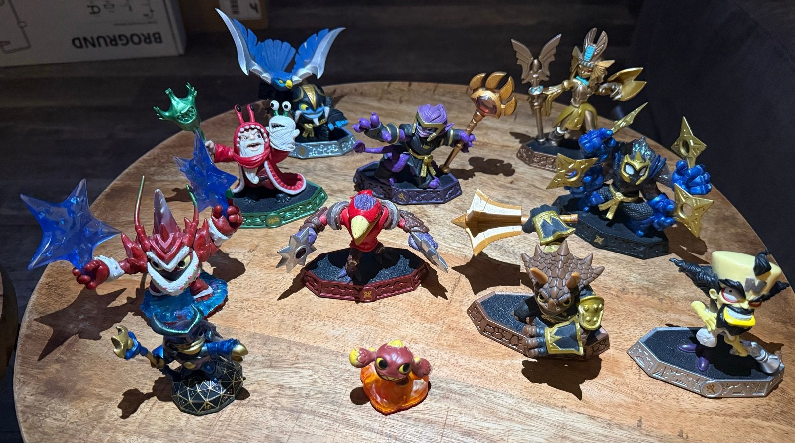 11x Skylanders  – Jingle Bell Chompy Mage, Starcast, Sensei, Ophalen of Verzenden, Gebruikt