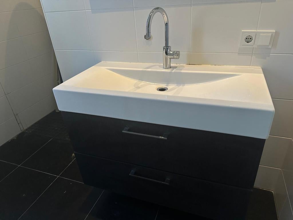 Ikea badmeubel 100 cm breed, Huis en Inrichting, Badkamer | Badkamermeubels, Ophalen, Gebruikt, 50 tot 100 cm, Minder dan 100 cm