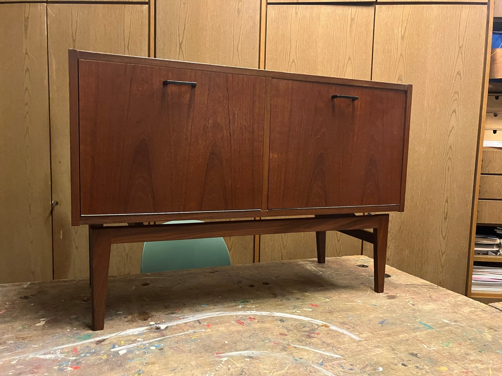 Vintage Teak Dressoir / Sideboard - Mid-Century Modern, Ophalen