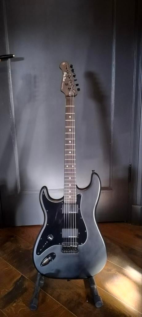 Harley Benton st-20 HH linkshandig, Ophalen of Verzenden, Gebruikt, Solid body, Overige merken