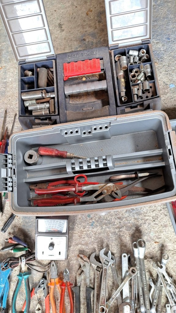 gereedschap, Ophalen, Gebruikt