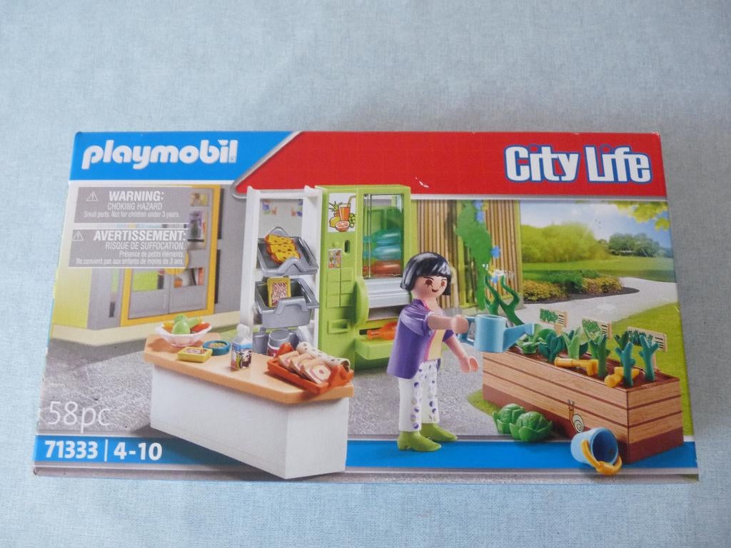 Verkoopstand –winkel -kiosk 71333 Playmobil City Life Nieuw, Kinderen en Baby's, Speelgoed | Playmobil, Ophalen of Verzenden, Nieuw