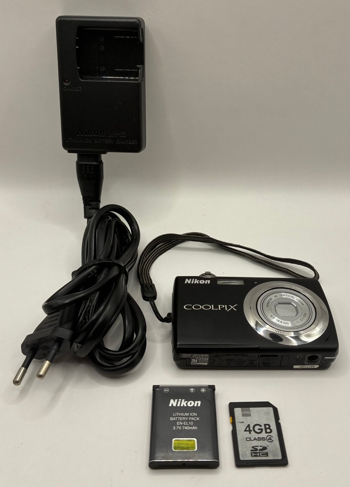 Nikon coolpix S220 - compact camera, Ophalen of Verzenden, Zo goed als nieuw, Nikon, 8 keer of meer