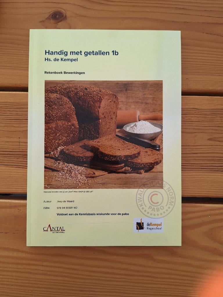 Handig met getallen 1b, Boeken, Zo goed als nieuw, Cantal, Beta, HBO